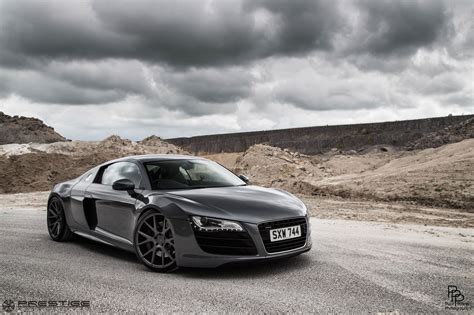 Audi R8 Matte Black Photography