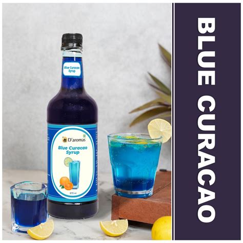 Blue Curacao Fruit Syrup 875ML – Daromas