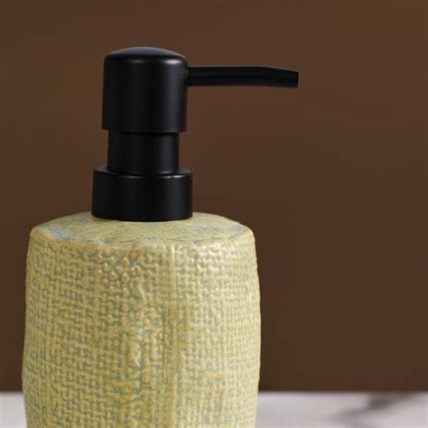 Lush Ceramic Bath Set Of 2 Lime Green Online - Premium Bath Set | Nestasia
