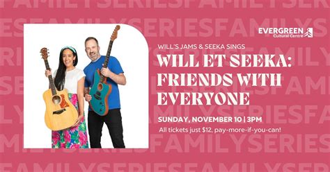 Will et Seeka: Friends With Everyone / Amis Avec Tout Le Monde, 1205 ...