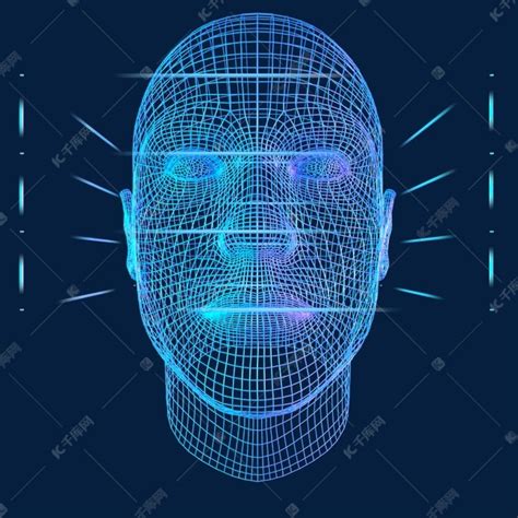 人脸识别智能科技素材图片免费下载-千库网