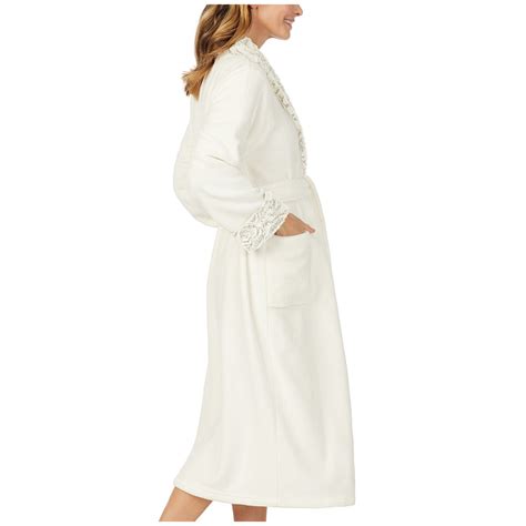 Carole Hochman Women's Plush Robe Ivory | Costco Australia