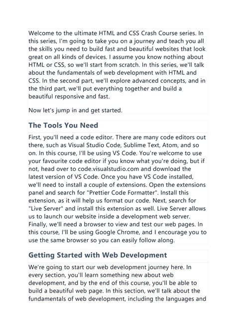 Image result for Creating My First Page in HTML or CSS