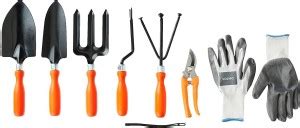 JetFire German Style Garden Tool Set of 5 With Pruner & Gloves Garden ...