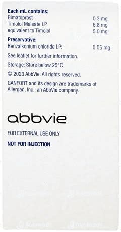 Ganfort 0.5/0.3% Eye Drops 3 ML | Order Ganfort 0.5/0.3 % Eye Drops 3 ...