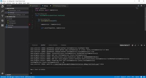 Image result for Vscode Unit Test Python