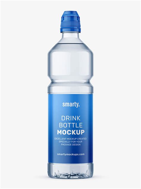 mineral water bottle mockup Water mineral bottle mockup clear - Mockup ...