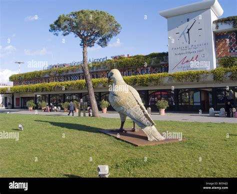 The main terminal building of Galilei International Airport Pisa Italy ...