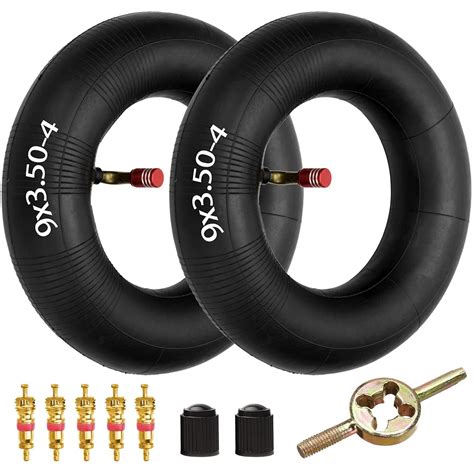 FVRITO 9x3.50-4 2.80/2.50-4 Inner Tube for power chair electric ...