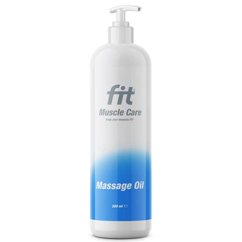 FIT Massage Oil 500ml - FIT Muscle Care