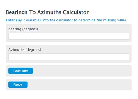 Image result for Back Azimuth Calculator