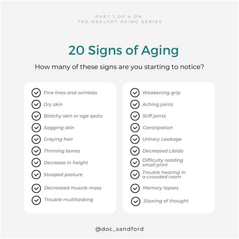 Signs of Aging - Dr. Sandford - Los Angeles Naturopath