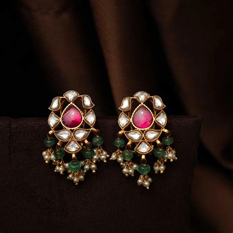 Gold Plated Earrings for Women | Silver Earrings | Shop Now