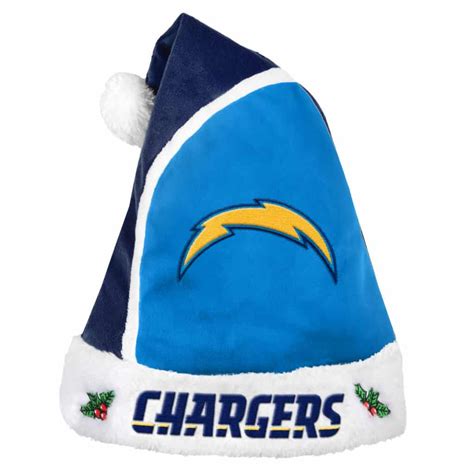 San Diego Chargers 2015 Christmas Santa Hat - Detroit Game Gear