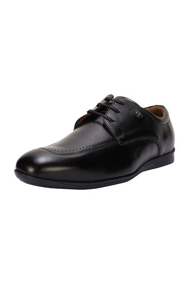 Buy Men Black Formal Shoes Online - 339931 | Louis Philippe