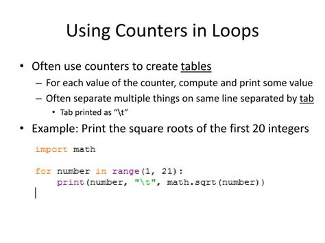Image result for Loop Counter