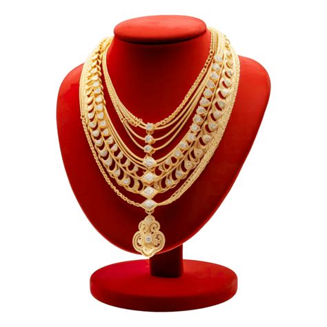 Gold Necklace PNGs for Free Download