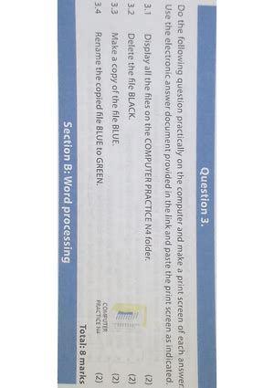 Rezultat imagine pentru Computer Practice N4 Word Processing