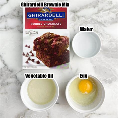 Ghirardelli Instructions Brownie Mix
