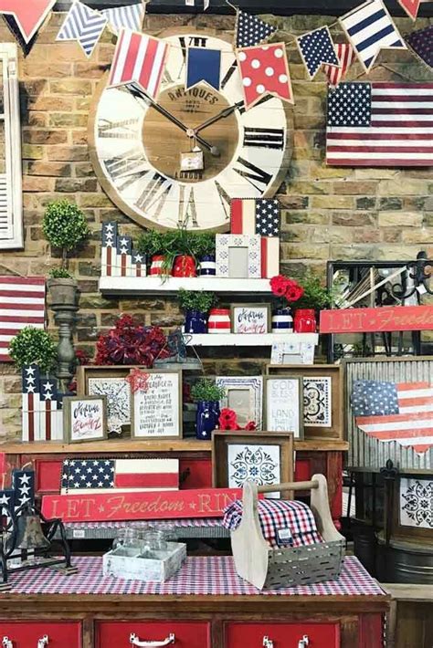 rustic fourth of july decorations