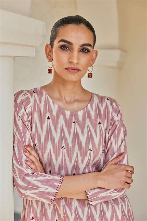 Asymmetrical Cotton Embroidered Top – Aab label