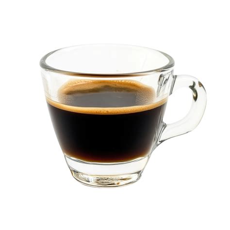 Espresso Coffee Drink Glass Cup on transparent background. 59656554 PNG