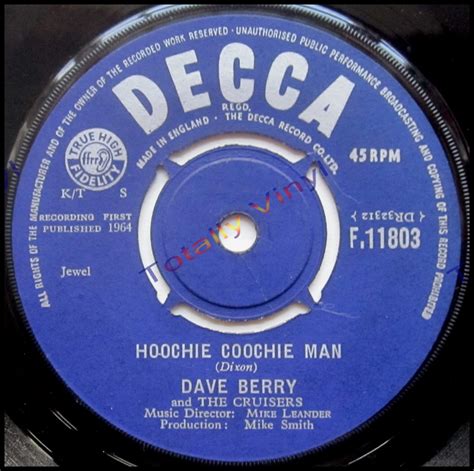 Totally Vinyl Records || Berry and the Cruisers, Dave - My baby left me ...