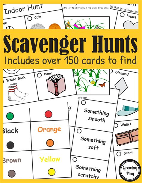 Adult Scavenger Hunt Ideas