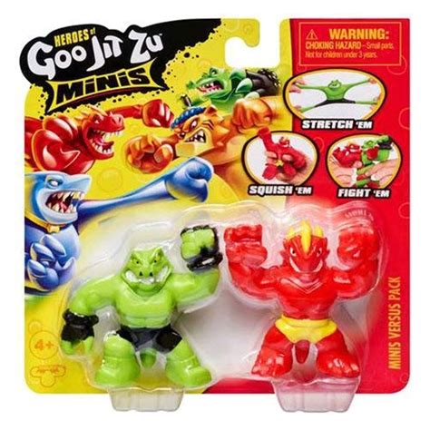 Buy Goo Jit Zu Moose Toys Mini Pack Versus Blazagon Vs Rockjaw Online ...