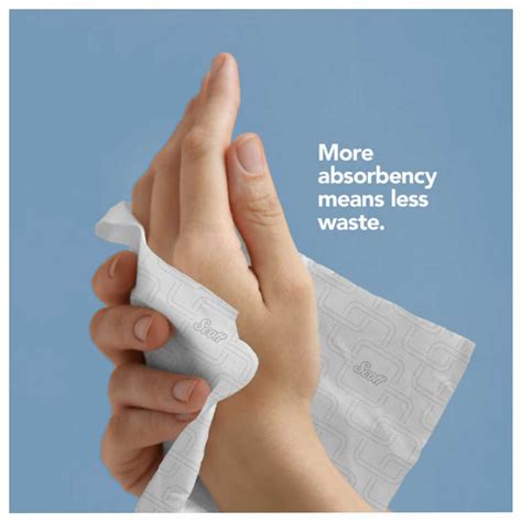 Scott® Printed Hard Roll Paper Towels (86224), 6 Rolls / Case, 305m ...