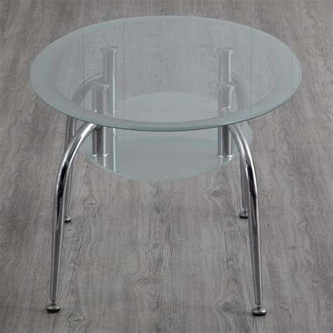 Buy Grimes Glass Top Coffee Table - Silver from Home Centre at just INR ...