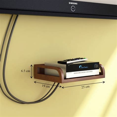 Buy HOME SPARKLE Set-Top Box Stand - Brown from Home Sparkle at just ...