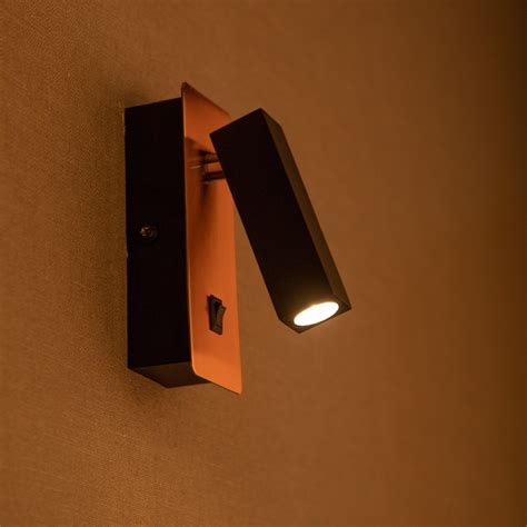 Move Me Copper LED Light for Bedside Reading Light | Light & Living