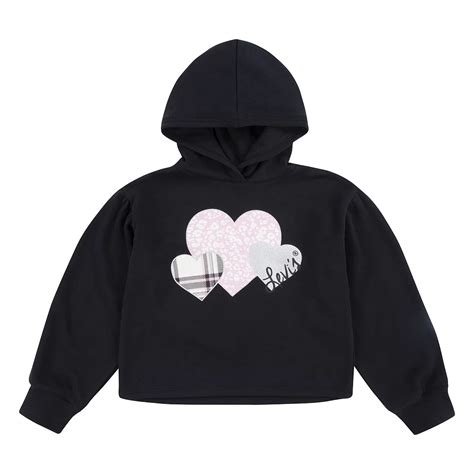 Girls 7-16 Levi's® Heart Boxy Crop Hoodie