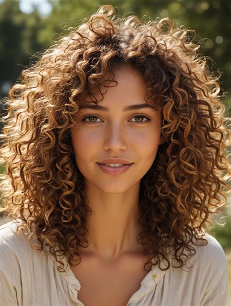 Best 13 35 Curly Hair with Highlights Caramel – Artofit