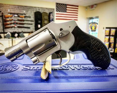 Smith & Wesson 642 Airweight .38SPL 5Round 1.88″BBL BLack Steel and ...