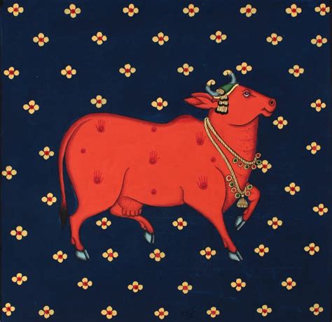 Buy Cow Pichwai Painting Traditional Indian Pichwai Painting, Home ...