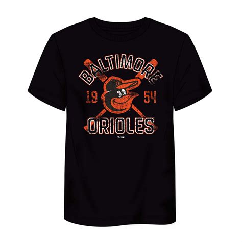 Baltimore Orioles Men's Fanatics Black Speed & Agility T-Shirt Tee ...