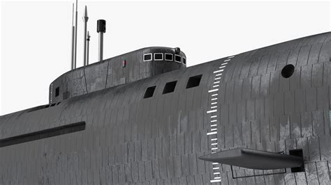 Russian Submarine Belgorod K-329 OSCAR II 3D Model $129 - .fbx .3ds ...