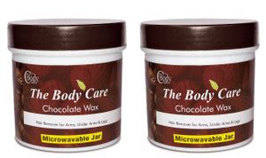 THE BODY CARE chocolate hot wax 200g pack of 2 Wax - Price in India ...