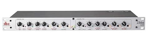 Dbx 234Xs 1/4" Xlr Stereo 2/3-Way/Mono 4-Way Crossover - Multicolor ...