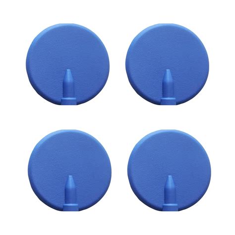 OMITEK Non-Adhesive Circular Silicone T.E.N.S. Electrode Pads (3mm Pin ...