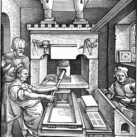Renaissance Printing Press Invention