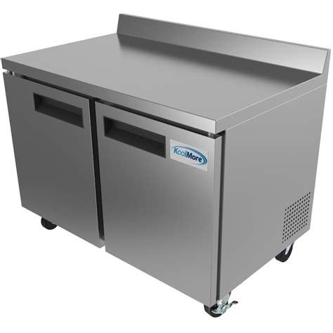 KoolMore 11.2-cu ft Commercial Refrigerator 2 Stainless Steel Door ...