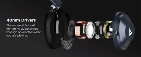 boAt Nirvana 751 ANC Hybrid Active Noise Cancelling Bluetooth Wireless ...