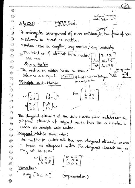 Image result for Engineering Maths Matrices