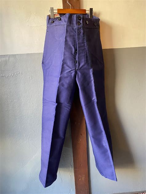N.O.S 1940's LE SANS RIVAL moleskin work trousers | 【OWN KYOTO】vintage ...