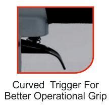 KAYMO ECO-PS8016 80 Pneumatic Stapler Gun Series 6-16mm Grey with Black