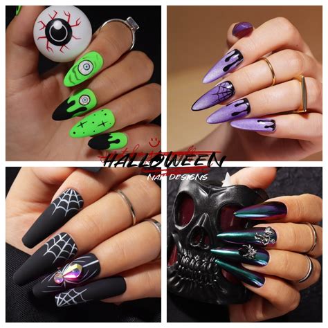 Halloween Nail Art Designs Gallery