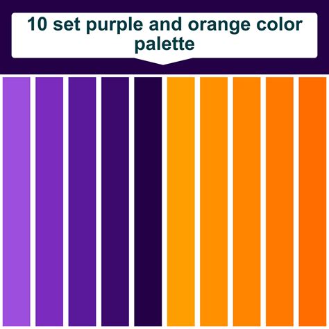 Purple Orange Color